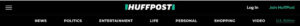 huffpost website header